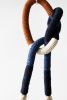 Macrame Plant Hanger, Textile Sculpture | Wall Sculpture in Wall Hangings by Freefille. Item made of cotton works with contemporary & modern style