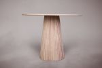 Travertine Dining Table. Marble Dining Table. Dining Table. | Tables by HamamDecor LLC. Item made of marble compatible with minimalism and contemporary style