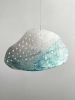 Large Silver Clouds Mobile | Sculptures by Claudine Gevry Studio. Item in minimalism or contemporary style