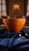Cherry Wood Sculpture "Red Essence"  Unique Lava Resin Inlay | Decorative Bowl in Decorative Objects by Holzkunst Samuel Meisinger. Item made of wood works with art deco & modern style