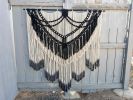 Dip Dyed Macrame Wall Hanging | Wall Hangings by Desert Indulgence. Item made of cotton with fiber