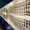 Air Routes | Drawings by Lisa Choinacky | Austin-Bergstrom International Airport in Austin. Item composed of synthetic
