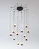 Fuji Pendant 12 | Pendants by SEED Design USA. Item composed of aluminum and glass