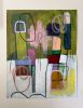 Abstract Painting | Paintings by Rebekah Andrade. Item made of paper works with minimalism & contemporary style