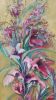 Gladioli in Summer | Oil And Acrylic Painting in Paintings by Christiane Papé. Item made of canvas & synthetic