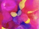 Cotton Candy | Oil And Acrylic Painting in Paintings by Barbara Rubenstein. Item composed of canvas and synthetic