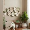 Set of 9 Basket Wall Decor, Woven baskets | Decorative Plate in Decorative Objects by Sarmal Design. Item composed of bamboo and cotton in boho or contemporary style