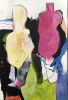 ‘Les Mannequins’ | Oil And Acrylic Painting in Paintings by Natalie Reynolds Contemporary Art. Item made of canvas with synthetic