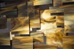 "Cosmos" Glass and Metal Wall Art Sculpture | Wall Sculpture in Wall Hangings by Karo Studios. Item composed of metal and glass