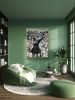 Serving Gold | Drawing in Paintings by Bringing Life To Art LLC (B.A.T.L. LLC). Item composed of wood and canvas in contemporary style