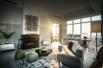 H Series | Fireplaces by European Home | Millennium Tower in Boston. Item composed of stone