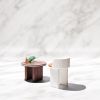 Coffee Table SMORE | Tables by HACHI COLLECTIONS. Item composed of walnut and marble
