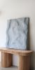 Concrete Plaster Art, Textured Sculptural Art | Wall Sculpture in Wall Hangings by Blank Space Studios. Item made of wood with concrete works with boho & japandi style