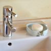 Self-Draining Porcelain Soap Dish | Toiletry in Storage by Maia Ming Designs. Item composed of ceramic in minimalism or contemporary style
