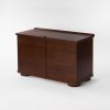 Spoke Chest | Storage by Brendan Barrett. Item composed of oak wood in minimalism or contemporary style