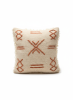 The Walnut & Madder Nomad Pillow Case | Pillows by Artisanal Patterns. Item made of wool works with boho & country & farmhouse style