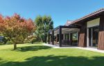 Villa Alce | Architecture by Federico Delrosso Architects. Item composed of wood and stone