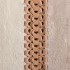 Vertebrae Tapestry X | Wall Hangings by Moses Nadel. Item made of wood with fabric