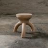 ELEMENTOS Water Stool Sandblasted Pine By Daniel Couttolenc | Chairs by Daniel Couttolenc. Item composed of wood compatible with boho and contemporary style