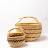 Kilika Check Check Baskets | Storage Basket in Storage by AKETEKETE. Item made of fiber works with boho & minimalism style