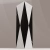 "Polimelus" Vase in Black Marquina and White Carrara marble | Vases & Vessels by Carcino Design. Item made of marble works with contemporary style