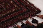 Antique Balisht Tribal Textile with Polychromatic Geometric | Area Rug in Rugs by Rug and Kilim