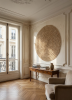 Transform Your Space with CHABKA's Natural Palm Fiber Spide | Tapestry in Wall Hangings by LA FIBRE ARTISANALE. Item made of cotton with fiber works with minimalism & contemporary style