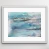 Drifting Away | Oil And Acrylic Painting in Paintings by Barbara Rubenstein. Item made of paper & synthetic