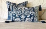 Blue Pillow Cover | Pillows by Tribe & Temple