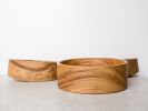 Wag Service Bowl - Chestnut | Dinnerware by Foia. Item made of wood works with boho & contemporary style