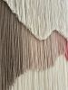HERMODIKE - Large-Scale Wool Fiber Art Wall Hanging | Tapestry in Wall Hangings by Olivia Fiber Art. Item composed of wood and wool in boho or minimalism style
