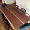 Solid Walnut Family Dining Table | Tables by The 1906 Gents. Item made of walnut & steel