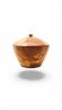 Handcrafted Applewood Vessel with Gold Leaf Inlay | Decorative Bowl in Decorative Objects by Holzkunst Samuel Meisinger. Item made of wood works with art deco & modern style