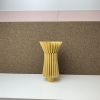 Barbican Ceramic Vessel - Yellow | Vase in Vases & Vessels by Andrew Walker Ceramics | Private Residence, Sheffield in Sheffield. Item made of ceramic