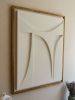 No. 103 Japandi Plaster Wall Relief - Scandinavian Decor | Wall Sculpture in Wall Hangings by Joseph A