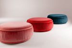 Malibu Ottoman | Benches & Ottomans by Marie Burgos Design and Collection