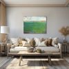 On Course | Oil And Acrylic Painting in Paintings by Victoria Primicias. Item composed of wood and canvas in minimalism or contemporary style