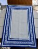 Indigo Statement Single Quilt | Linens & Bedding by Jaipur Bloc House. Item composed of cotton