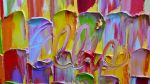 "Popsicle" 48x60" Original Oil on Canvas | Oil And Acrylic Painting in Paintings by Melissa Ellis Art | 8222 Douglas Ave in Dallas. Item composed of canvas and synthetic
