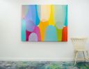 Popsicle Paradise | Oil And Acrylic Painting in Paintings by Claire Desjardins. Item made of canvas