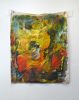 Ripple Effect | Oil And Acrylic Painting in Paintings by Taya Naumovich. Item composed of canvas in contemporary style