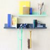 Merkled Shook - 24" | Shelving in Storage by Merkled Studio. Item made of aluminum works with minimalism & contemporary style