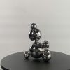 Small Stainless Steel Bear 'SAM' | Sculptures by IRENA TONE. Item composed of steel in minimalism or art deco style