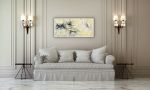 Trancendence | 38x18 | Large Abstract Paintings | Oil And Acrylic Painting in Paintings by Jacob von Sternberg Large Abstracts. Item made of canvas with synthetic