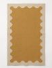 Handwoven Woolen Yellow Runner Rug | Rugs by Evergreen Carpets. Item made of wool works with boho & minimalism style