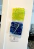 Perfect imperfection Yellow/Blue | Ornament in Decorative Objects by Wall Art Object by Betti Brillembourg