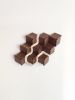 Cubic 002 | Sculptures by Ana Salazar Atelier. Item made of walnut with cotton works with minimalism & contemporary style