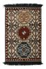 Hand-Knotted Qashqai Rug in Beige Red Geometric Pattern | Area Rug in Rugs by Rug and Kilim