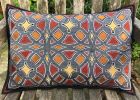 Kaleidoscope | Pillow in Pillows by APPLIQUE ARTISTRY. Item made of fabric works with boho style