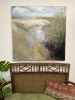 Tidal Creek Treasure | Oil And Acrylic Painting in Paintings by Julia Lawing Fine Art. Item made of canvas with synthetic works with coastal style